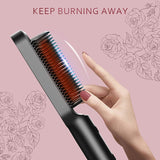 Professional PTC Heated Hair Straightener Comb
