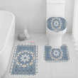 Retro Floral Mandala Non-Slip Bathroom Mat