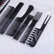 10-Piece Multifunctional Hair Combs Set