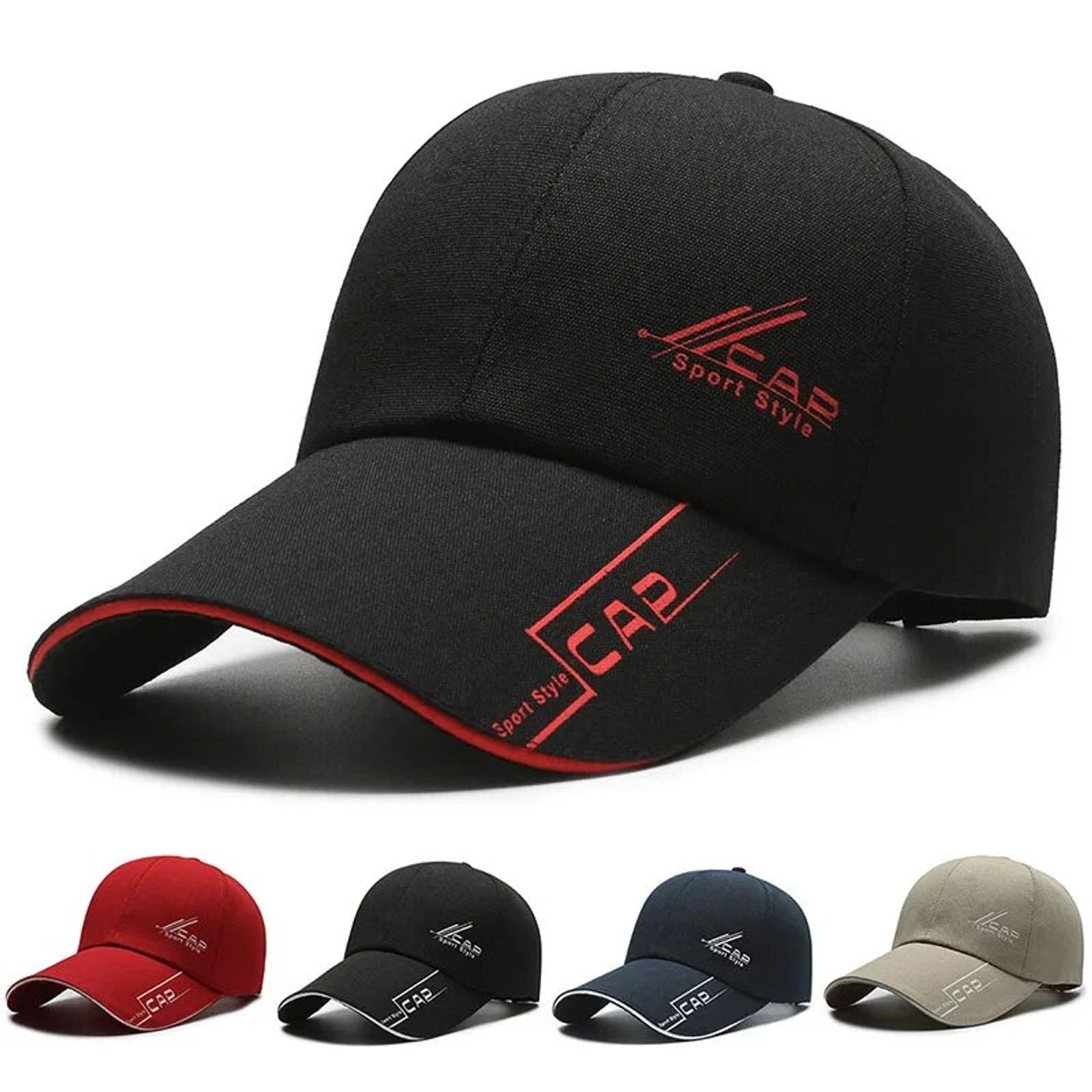 Men's Summer Long Brim Baseball Cap