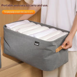 Foldable Steel Frame Storage Basket - Dustproof Organizer