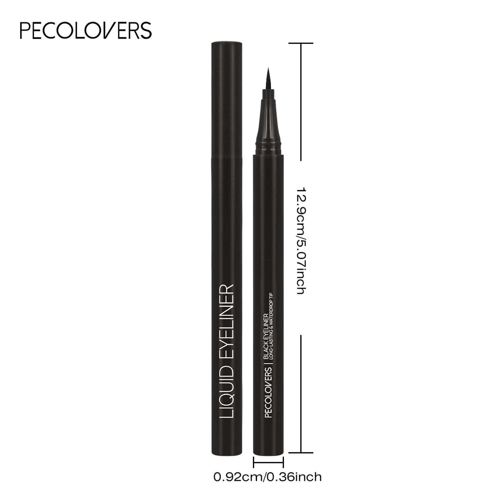 5PCS Smooth Liquid Eyeliner Pen Set - Waterproof & Long-lasting