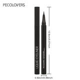 5PCS Smooth Liquid Eyeliner Pen Set - Waterproof & Long-lasting