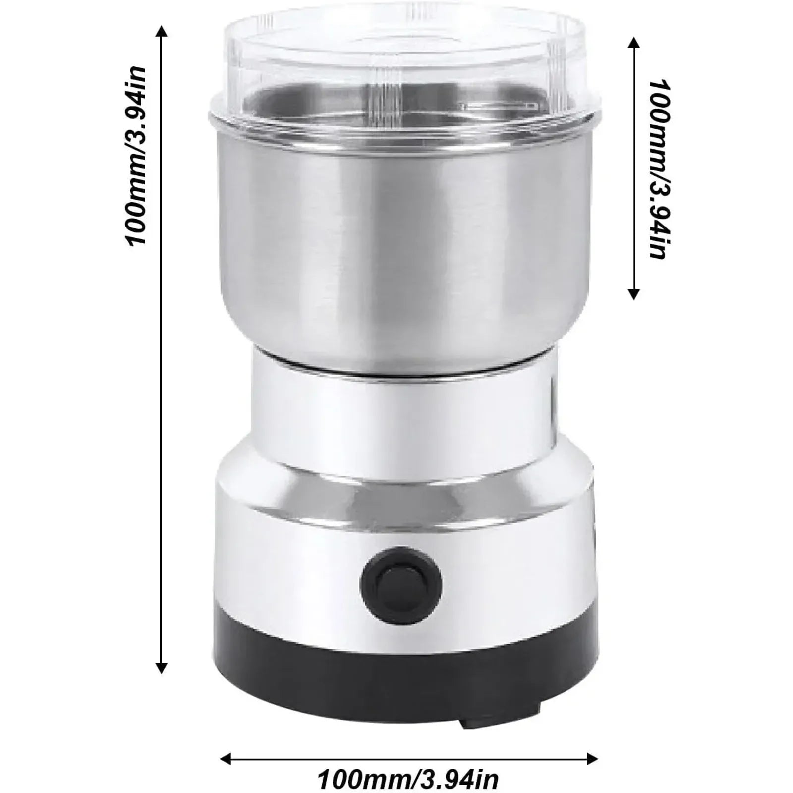 Multifunctional 4 Blade Electric Coffee and Grain Grinder