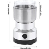 Multifunctional 4 Blade Electric Coffee and Grain Grinder