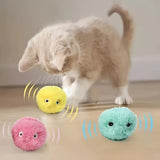 Interactive Cat and Dog Plush Electric Training Toy Balls