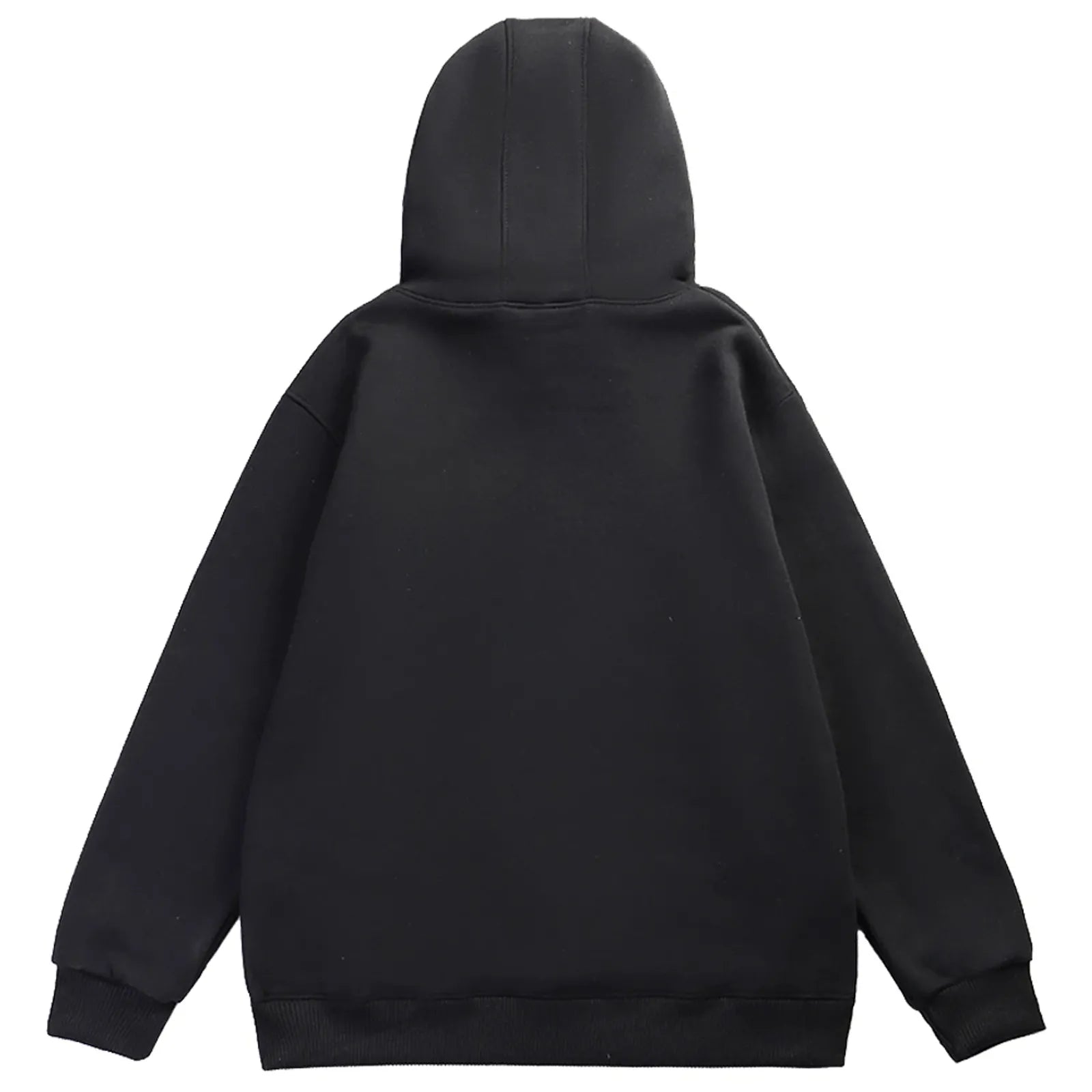 Men's Oversized Fleece Hoodie - Casual Pullover
