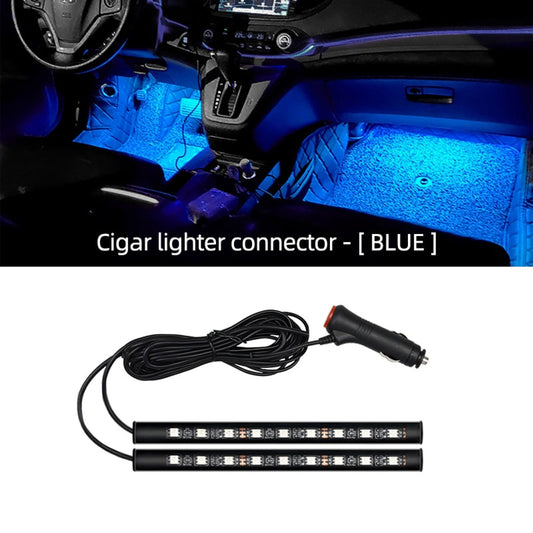 LED Car Neon Foot Light for Interior Decoration