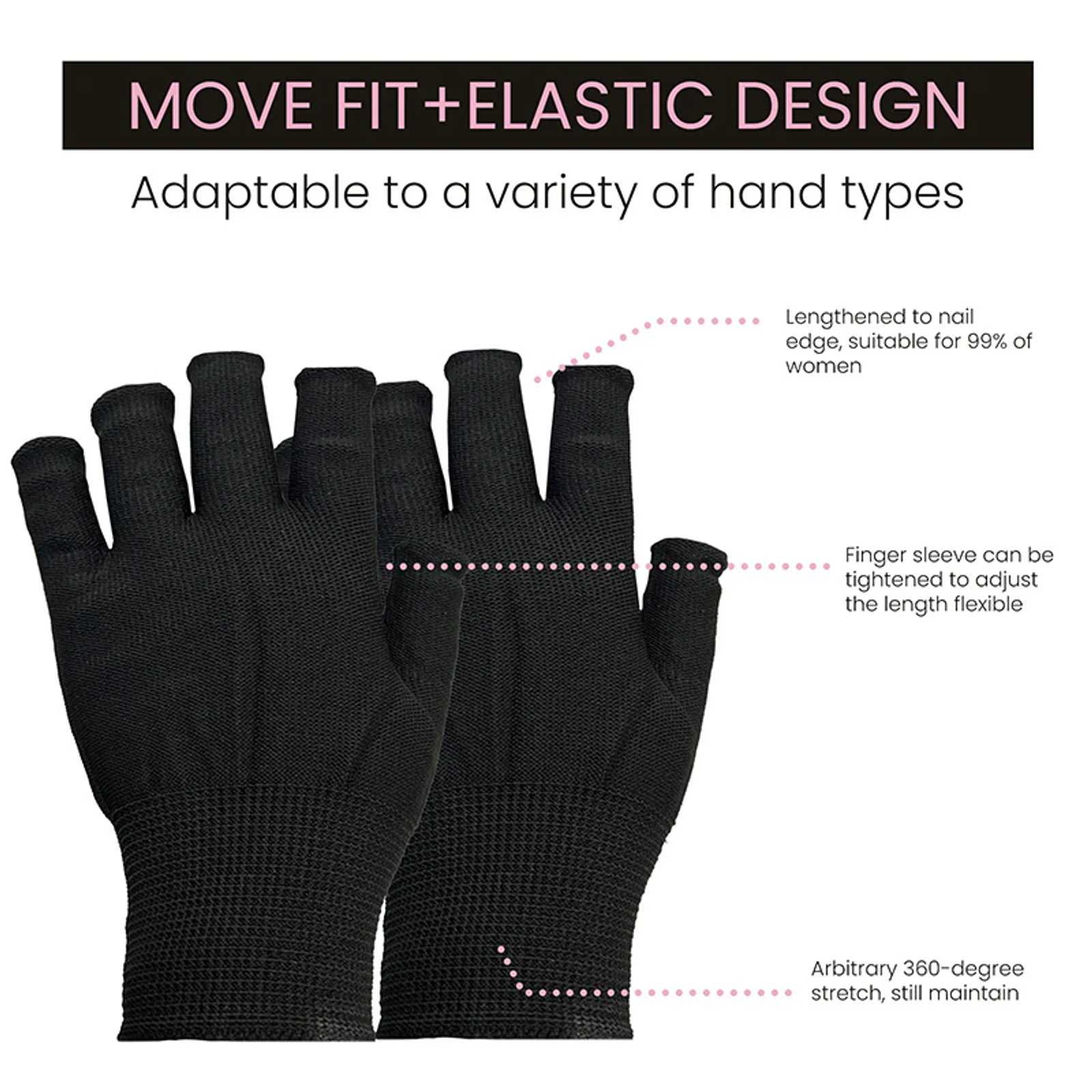 Wear-resistant Black Work Gloves for Men and Women