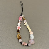 Boho Beaded Phone Charm and Bracelet Strap