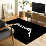 Metallica-Inspired Area Rug for Living Room and Bedroom