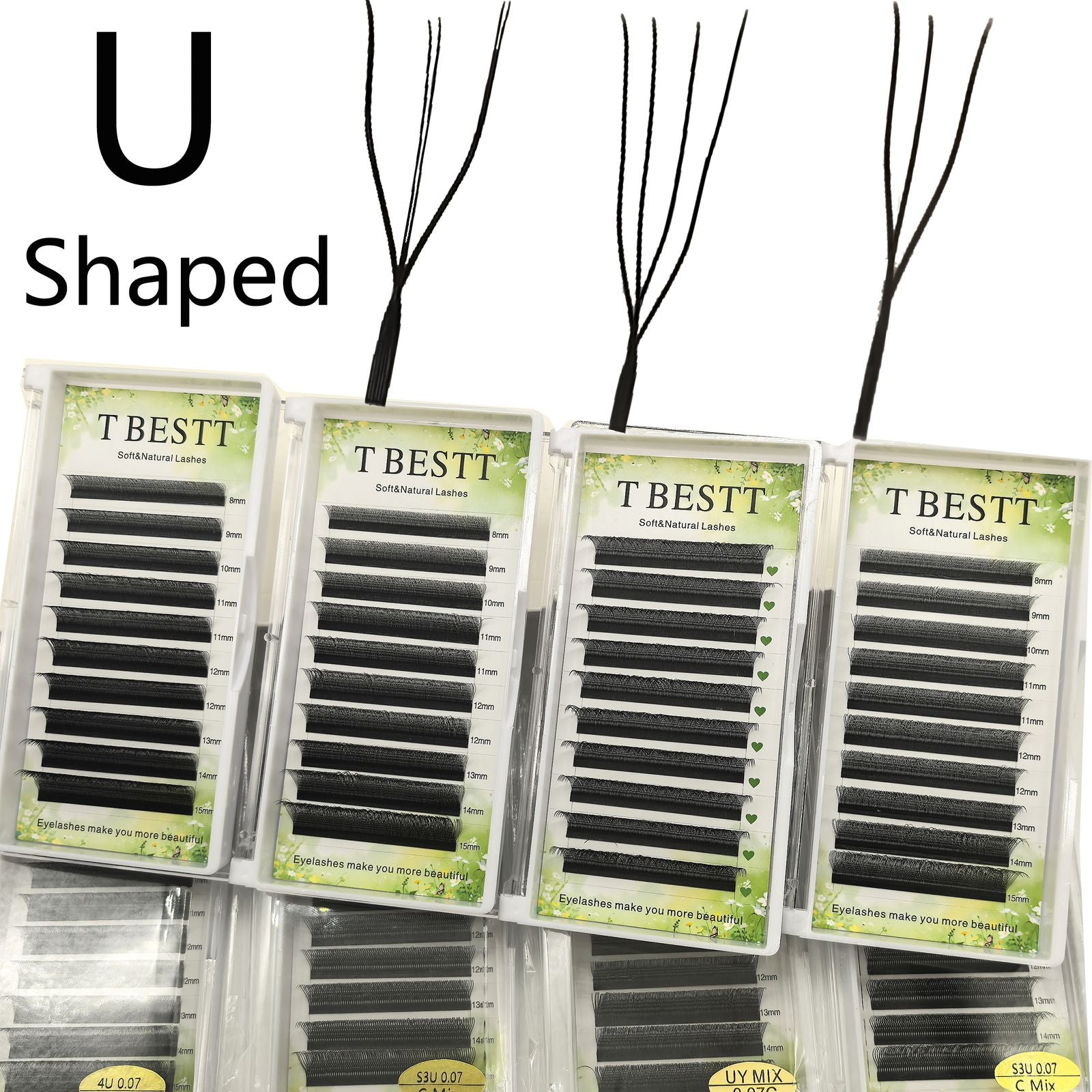 Soft U Shape 5D and 6D Faux Eyelash Extensions