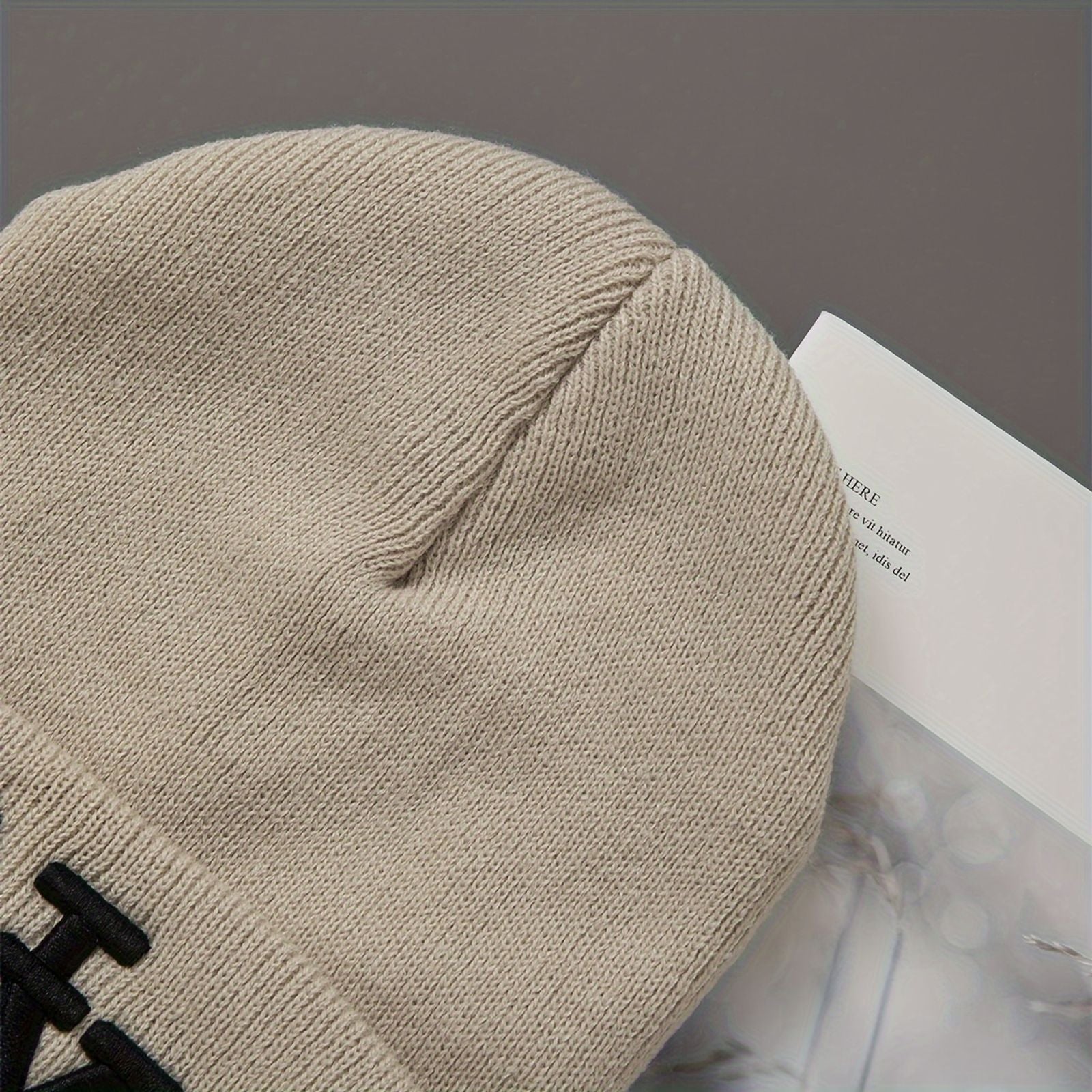 Unisex Winter Beanie Hats - Warm Knitted Outdoor Caps