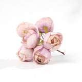 11cm Silk Artificial Rose Flowers Bouquet - 1/3/5 Pieces