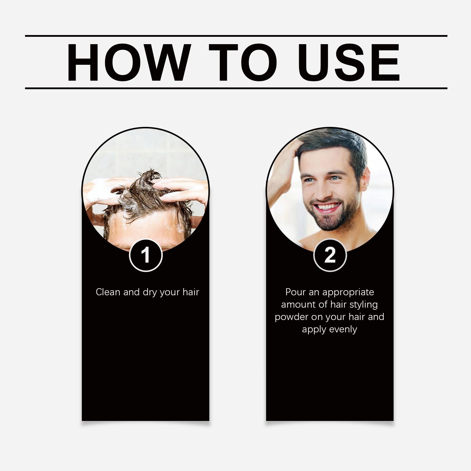 Hair Texture Powder for Beard Filling and Thickening