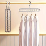 Heavy Duty Space Saving Plastic Multifunctional Hangers