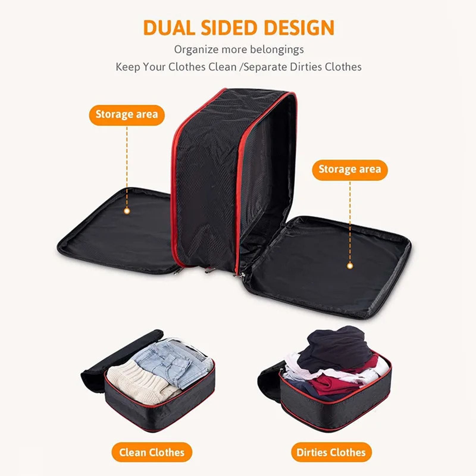 Compressible Waterproof Travel Storage Bag Set