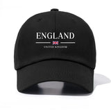 England Print Baseball Cap for Adults - Minimalist Retro Style
