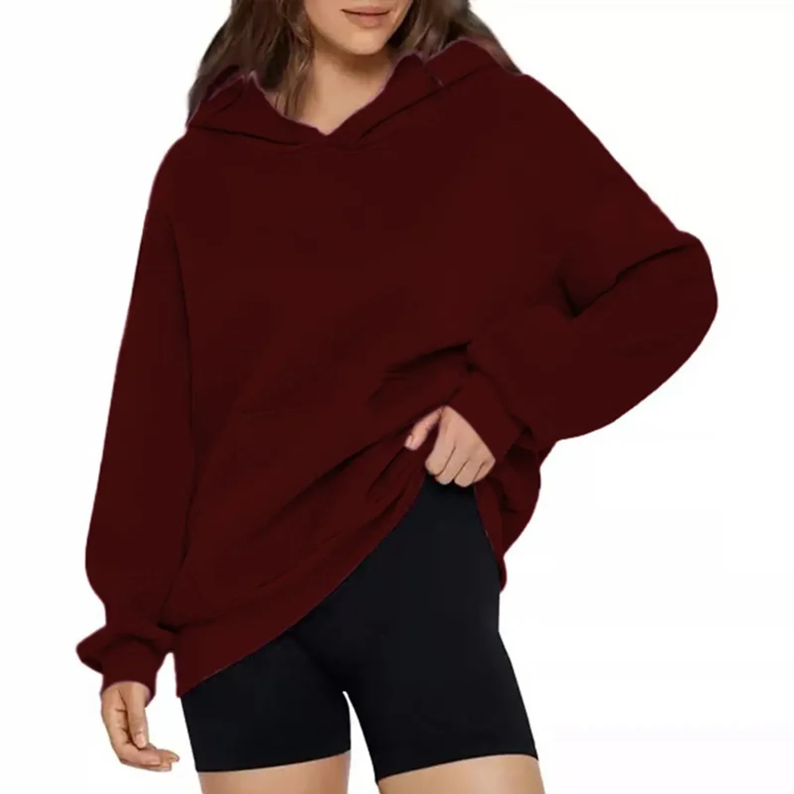 Oversized Unisex Hoodie - Loose Fit Winter Sportswear