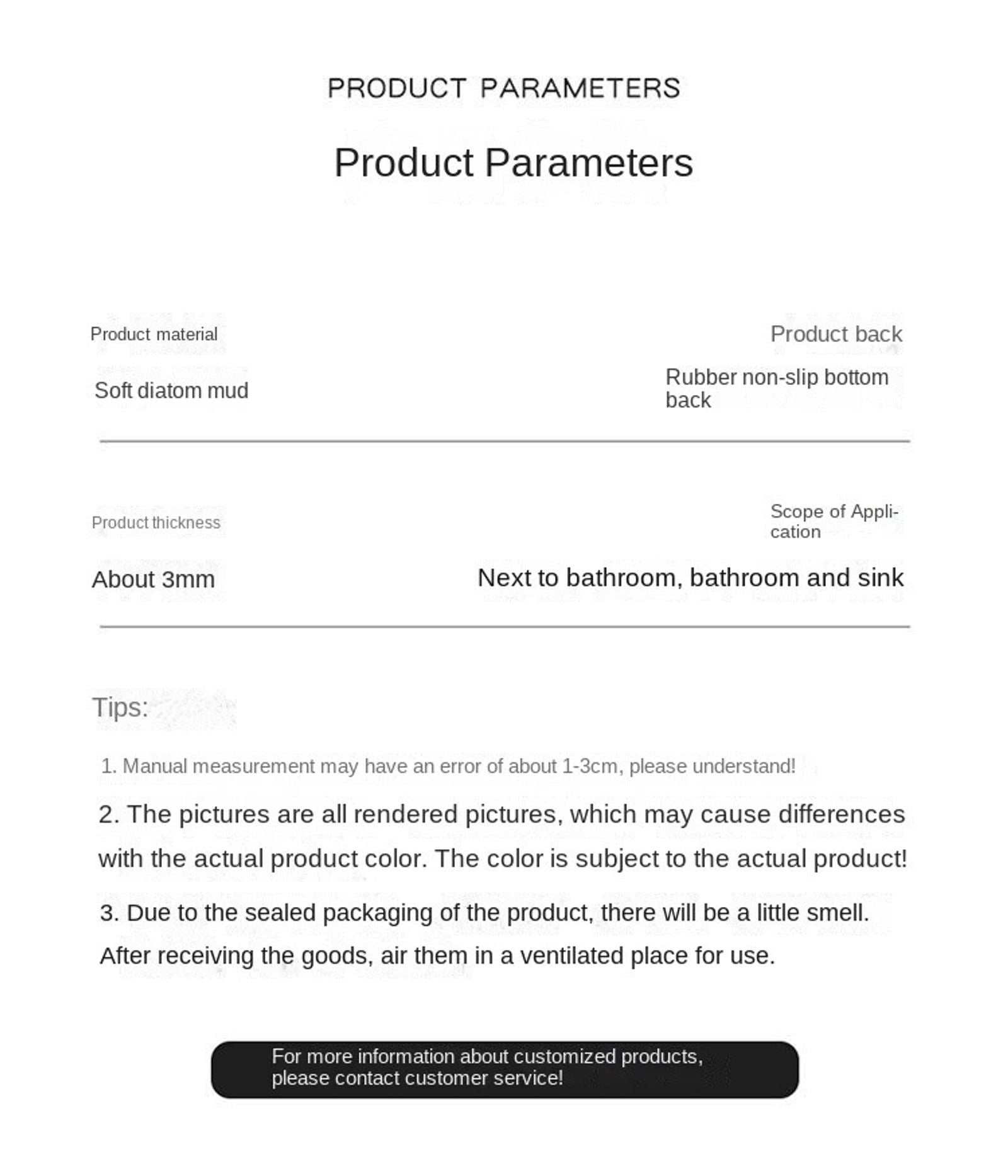 Coin Decorative Carpet for Bedroom and Bathroom