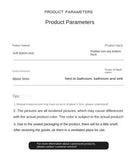 Coin Decorative Carpet for Bedroom and Bathroom