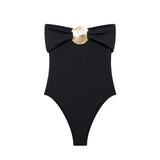 Extreme Off-Shoulder Bodysuit for Women