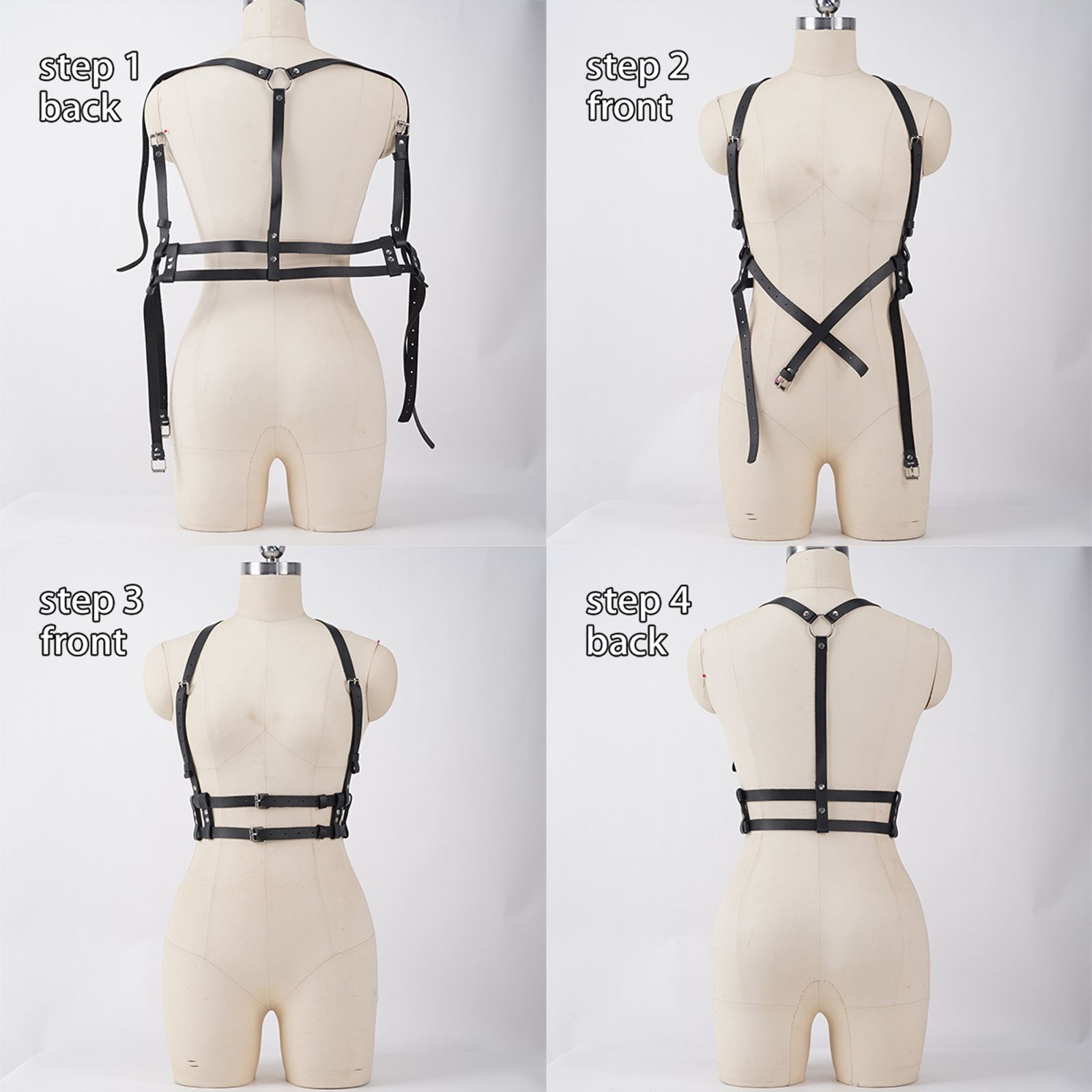 Women’s Punk Fashion Waist Belt Suspenders