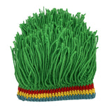 Rebel Rasta Braid Cap - Unisex Winter Knit Beanie
