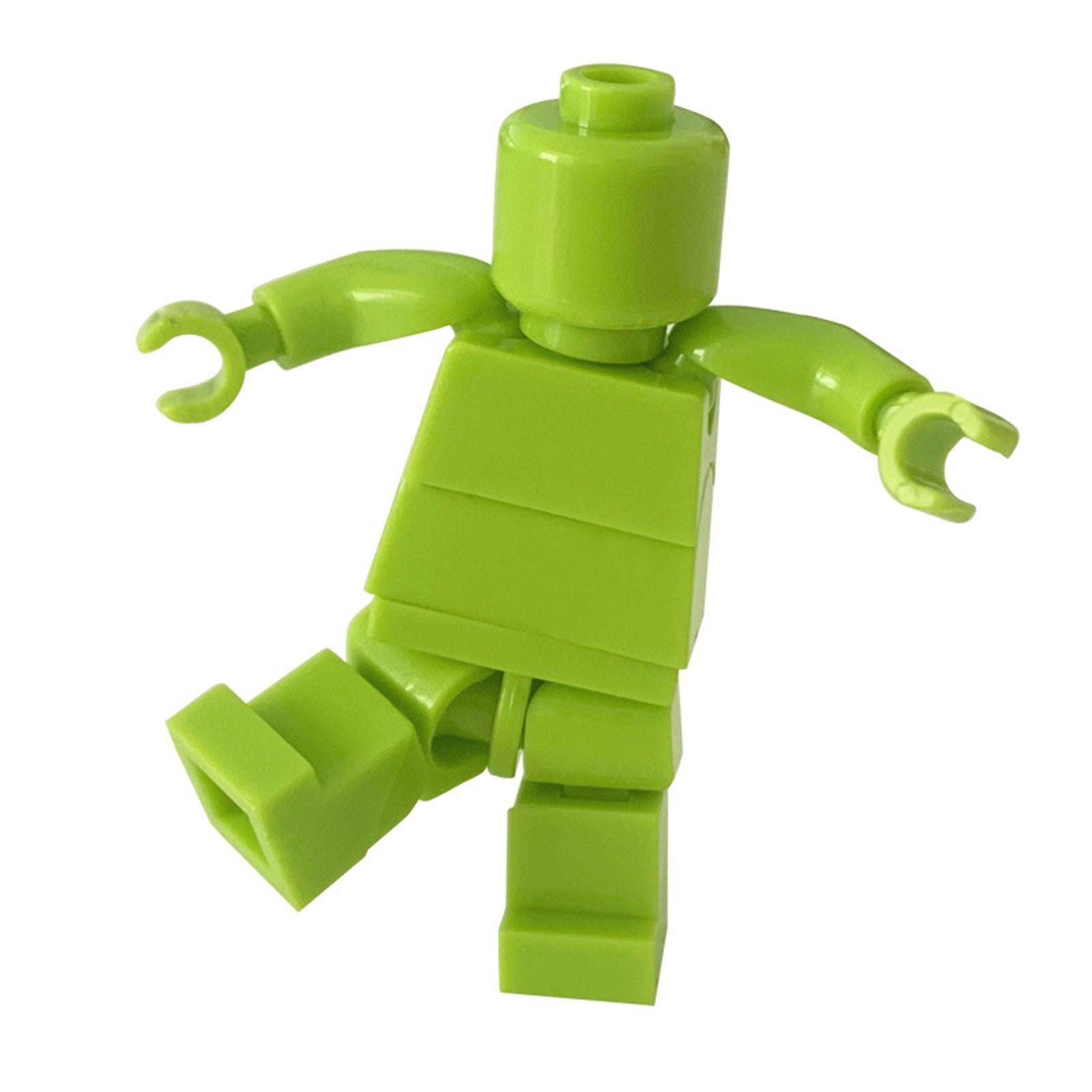 Movable Joint Building Blocks Figurine - 1.77 Inches