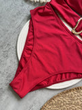 3 Colors Cut Out One Piece Swimsuit for Women