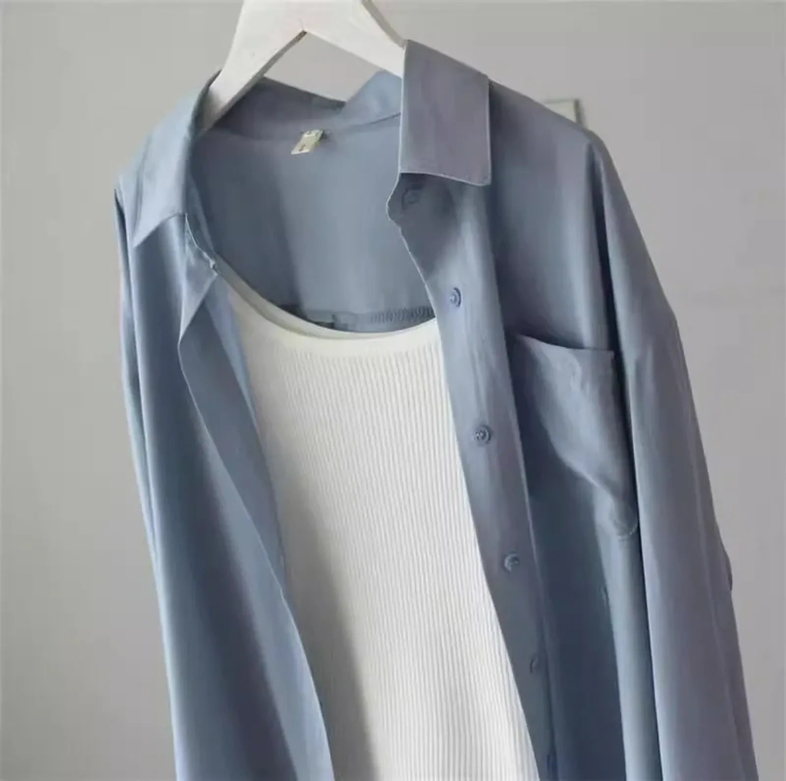 Sun Protection Loose Fit Thin Chiffon Women's Casual Shirt