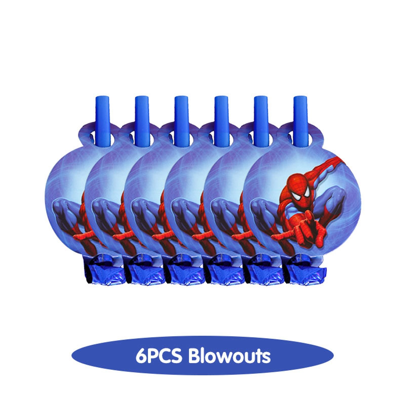 Spiderman Birthday Tableware Set for Kids