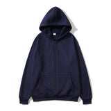 Men's and Women's Fleece Zipper Hoodie Jacket