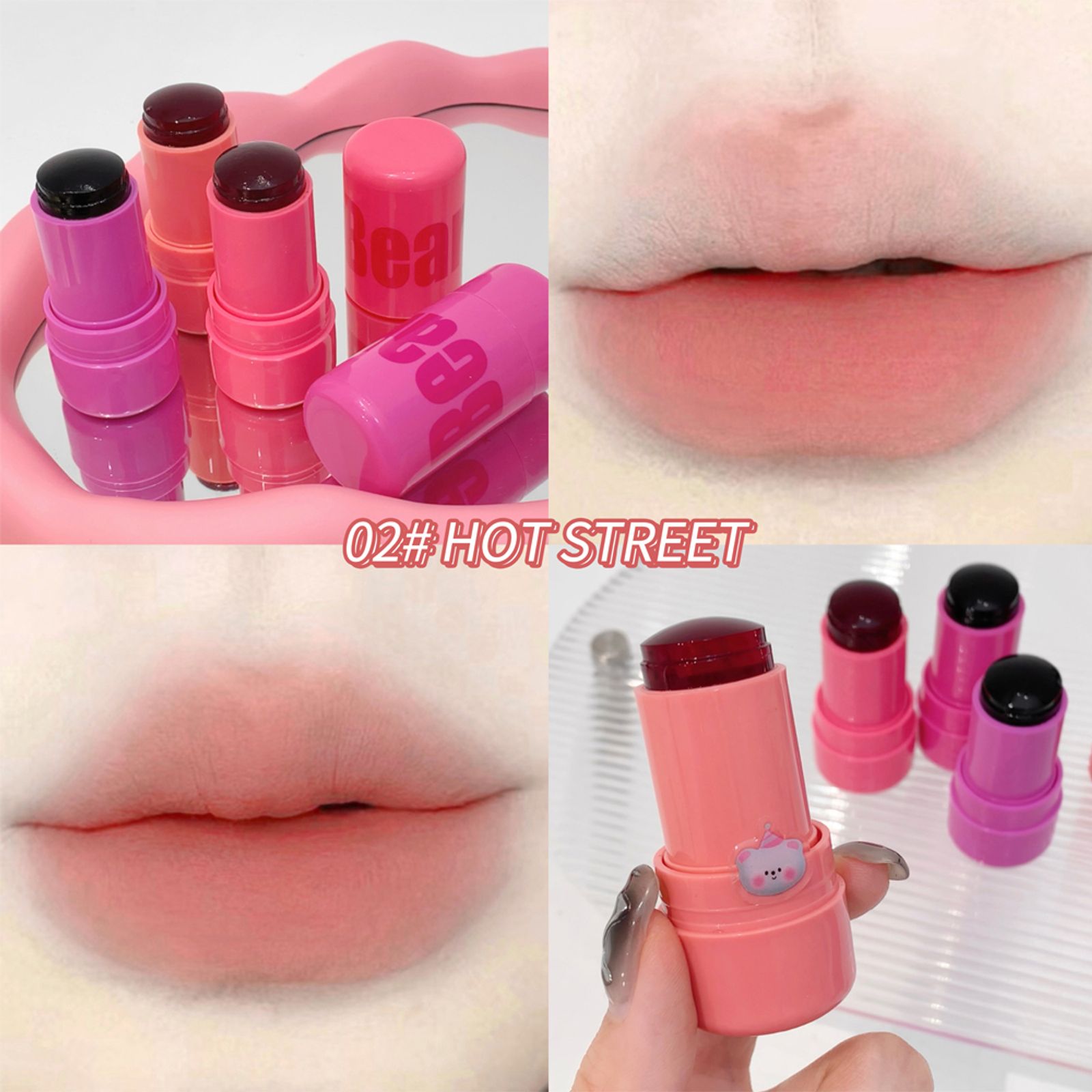 Color Change Lip and Cheek Blush Stick