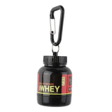 Portable Mini Protein Powder Bottle with Keychain