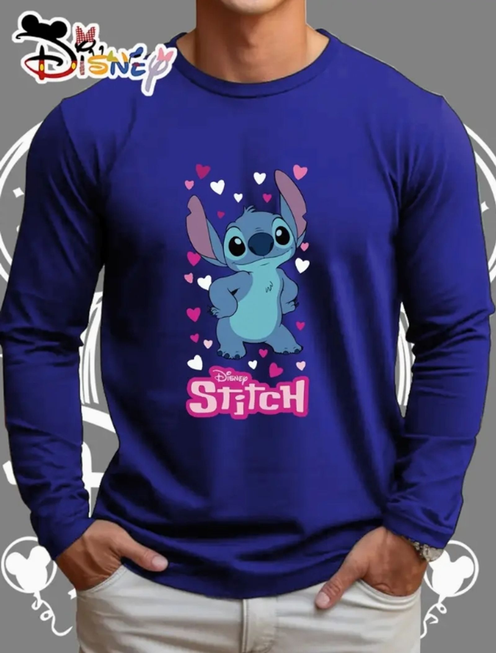 Mickey & Minnie Streetwear Long Sleeve T-Shirt