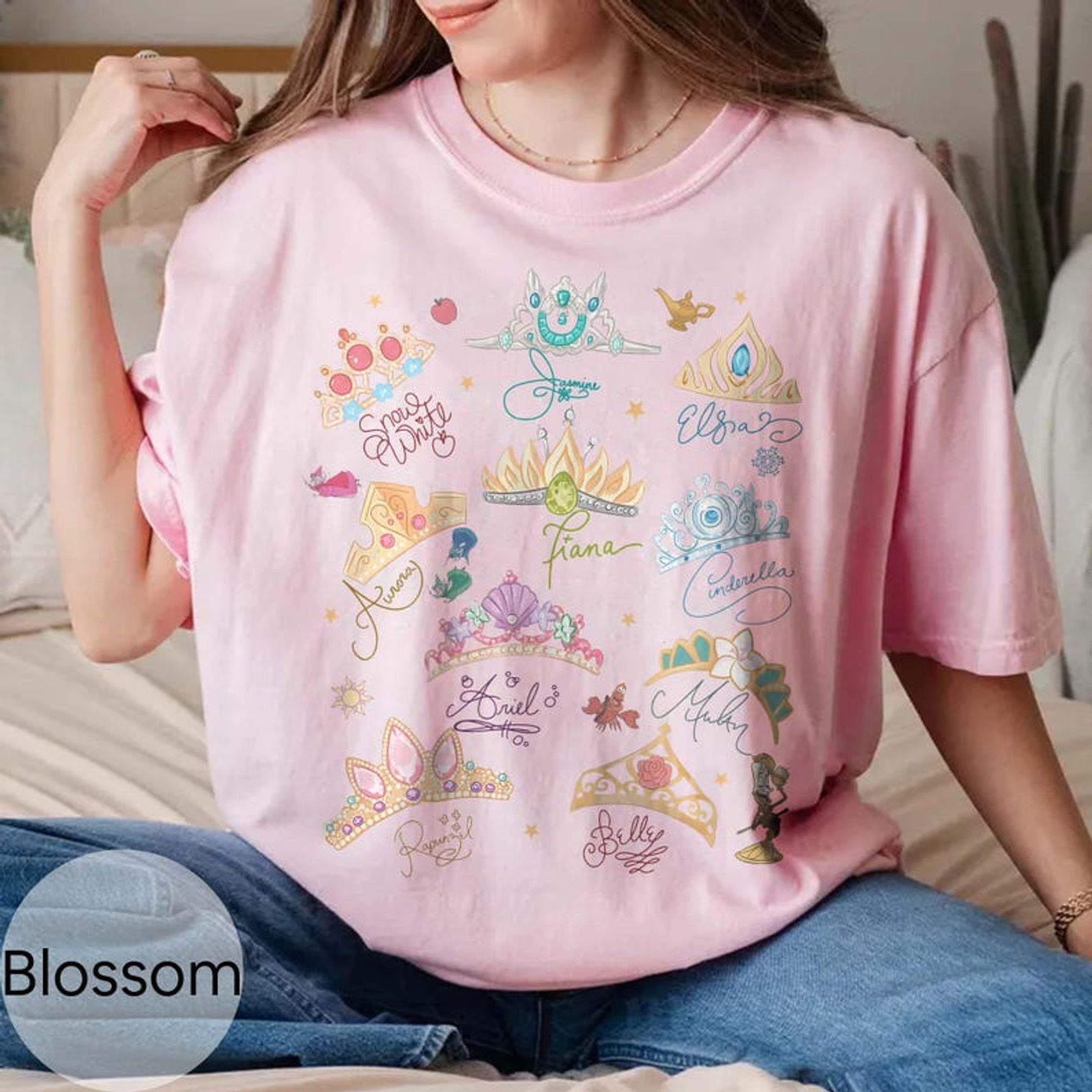 Disney Retro Coquette Crowns Shirt for Family Trips