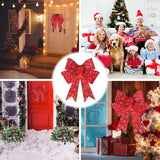 Lighted Christmas Wreath with Red Ornaments, 23.6in