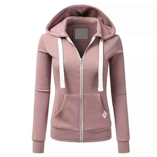 2024 Women's Casual Long Sleeve Hooded Sweatshirt