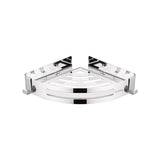 304 Stainless Steel Bathroom Corner Shelf - Wall-Mounted