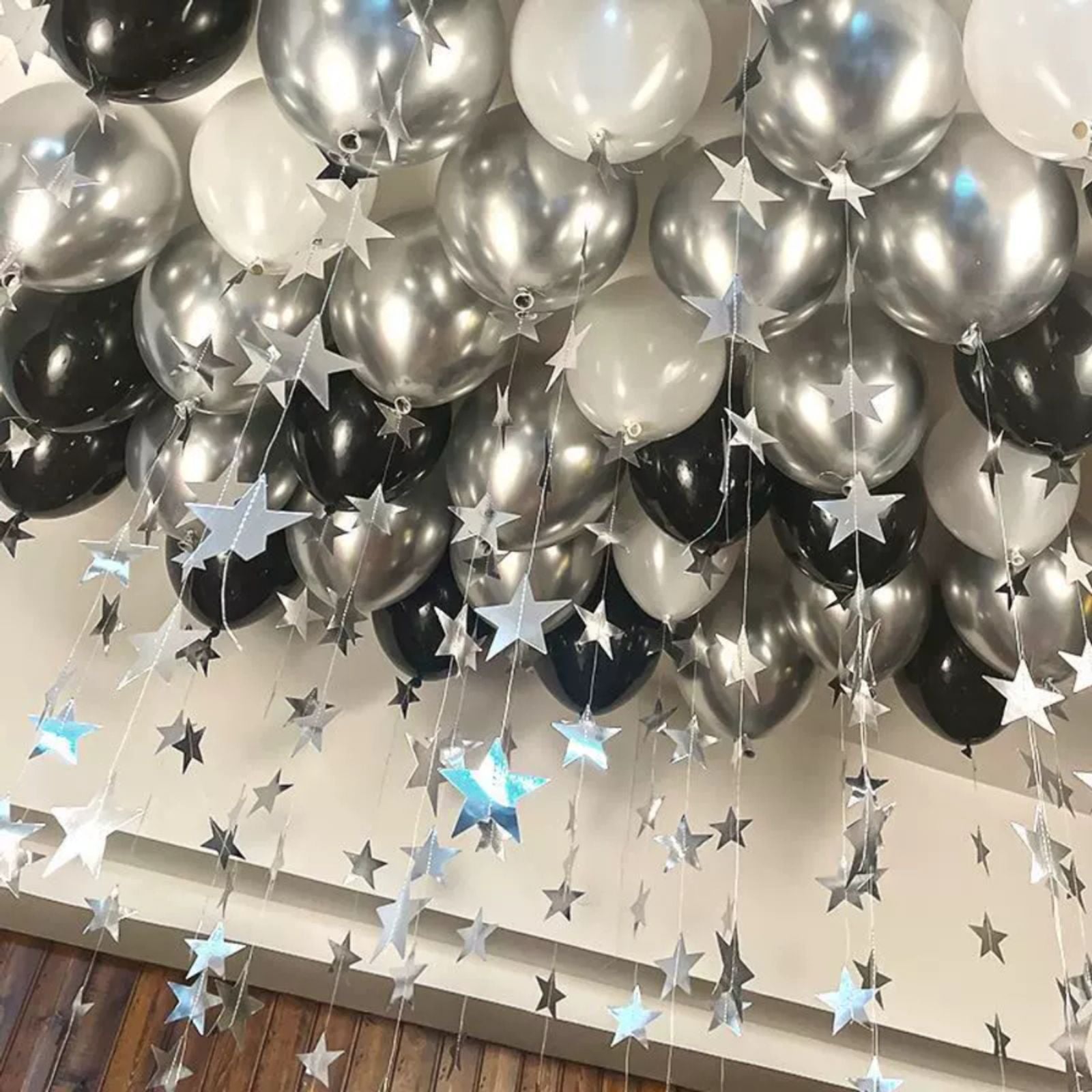 43 Pcs Metallic Thick Balloons Set for Party Decoration