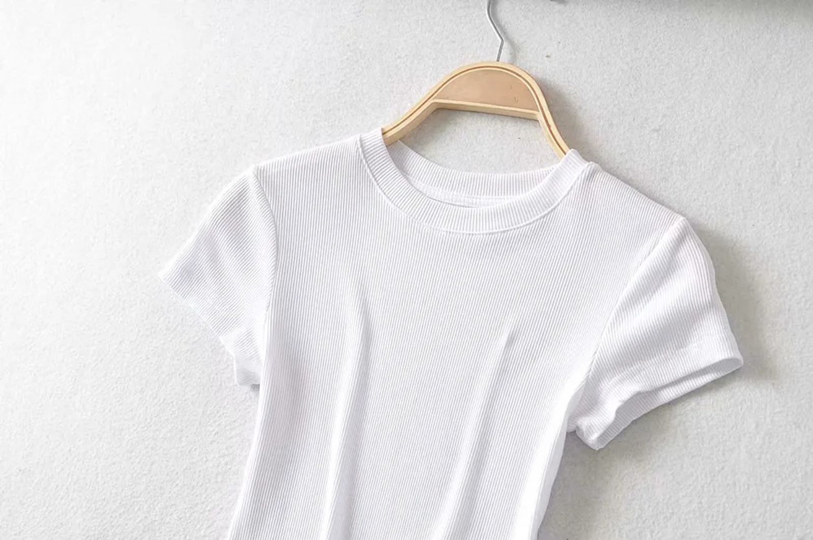 Summer Sexy Women’s O-neck Short Sleeve Crop Top