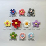 10-Piece Colorful Kawaii Flower Fridge Magnets