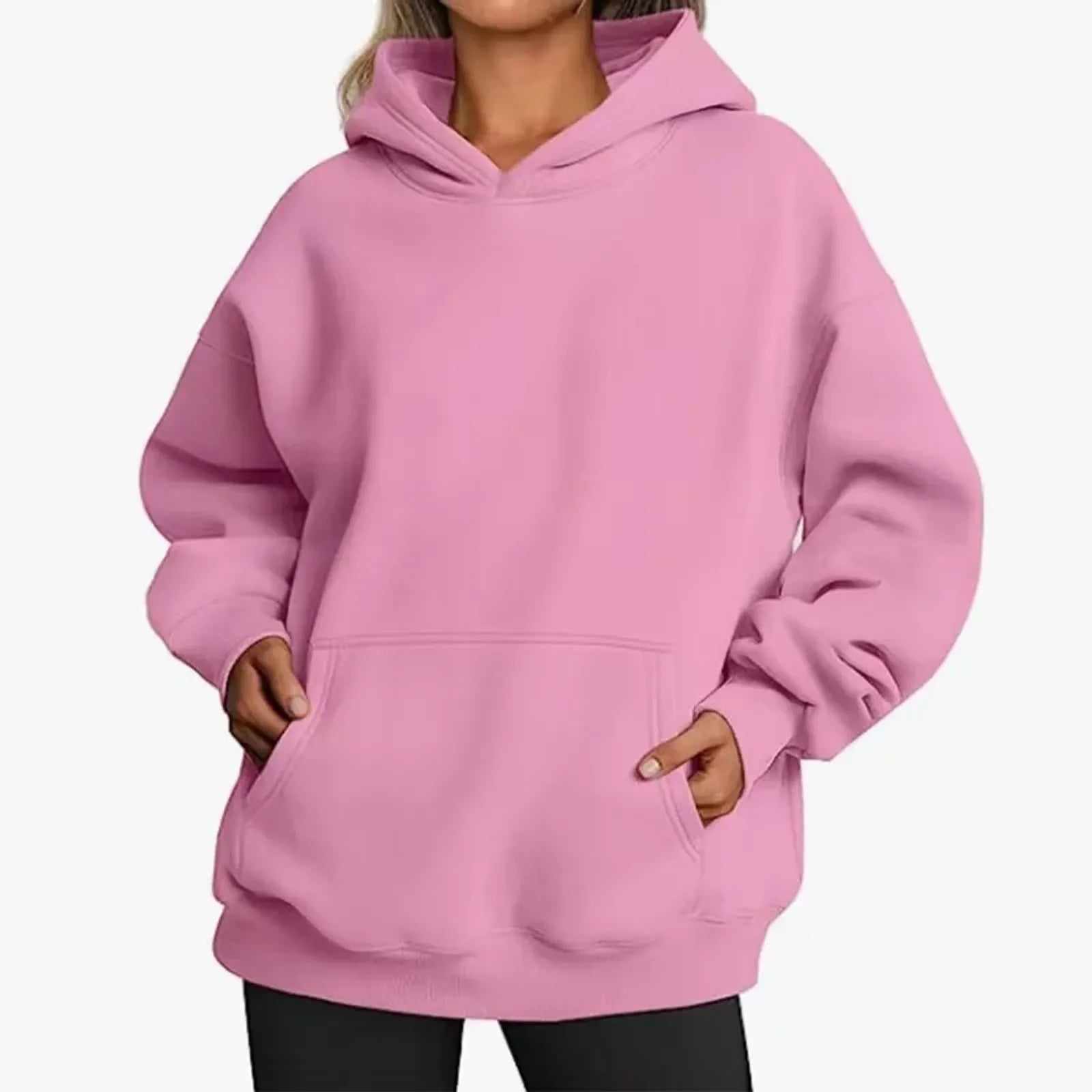 Oversized Unisex Hoodie - Loose Fit Winter Sportswear
