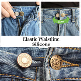 Adjustable Retractable Button Buckle for Jeans