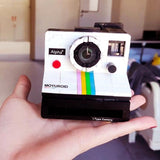 593/802PCS Vintage Camera Model Building Block Toy