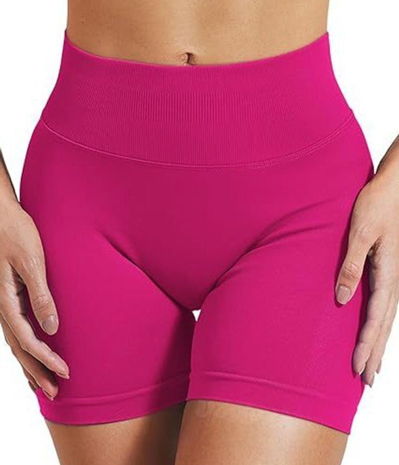 Women's Seamless Low Waist Summer Gym and Yoga Shorts