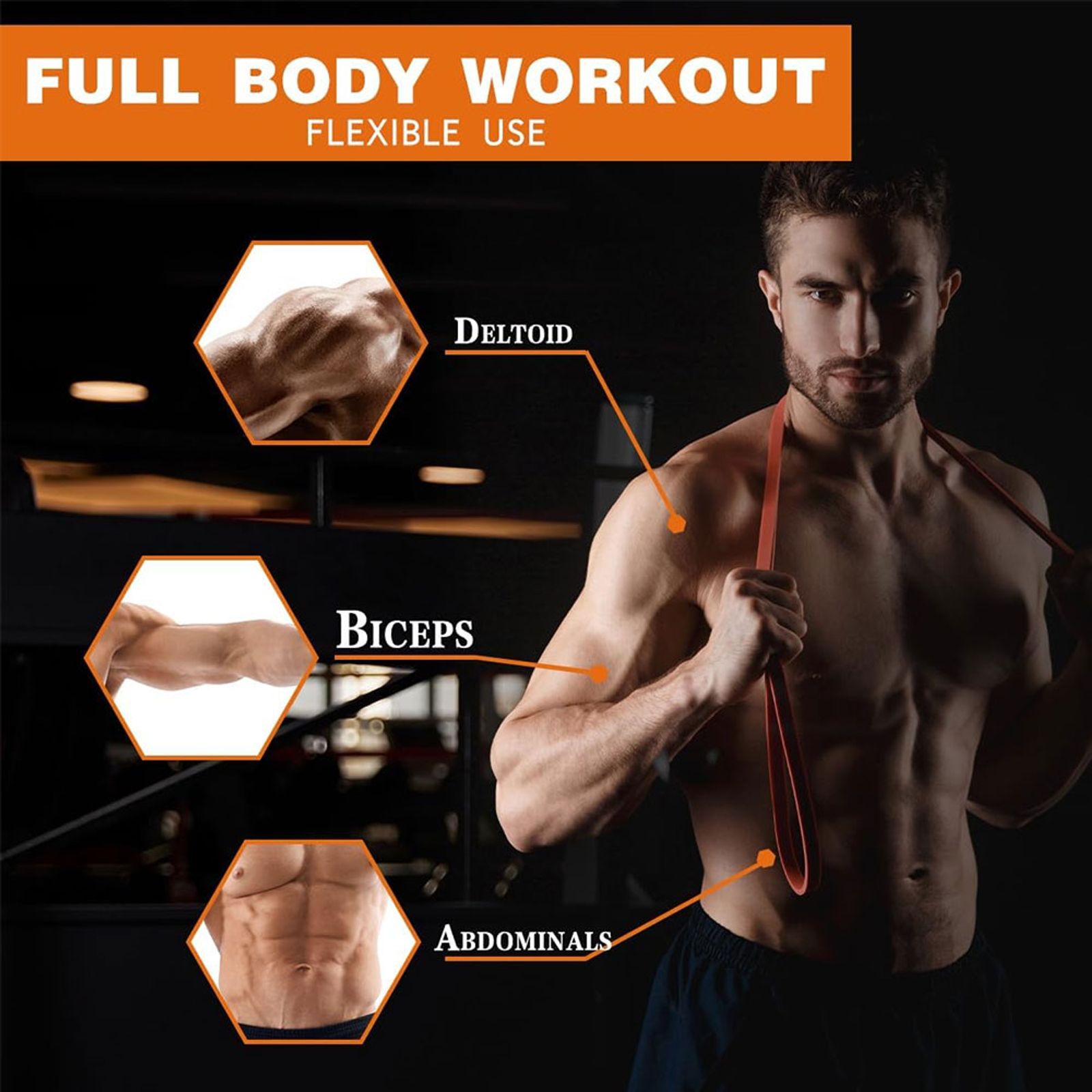 Resistance Bands for Home Workouts - Pull Up Assist Bands