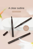 2 in 1 Waterproof Eyebrow Pencil - Long Lasting & Easy to Use