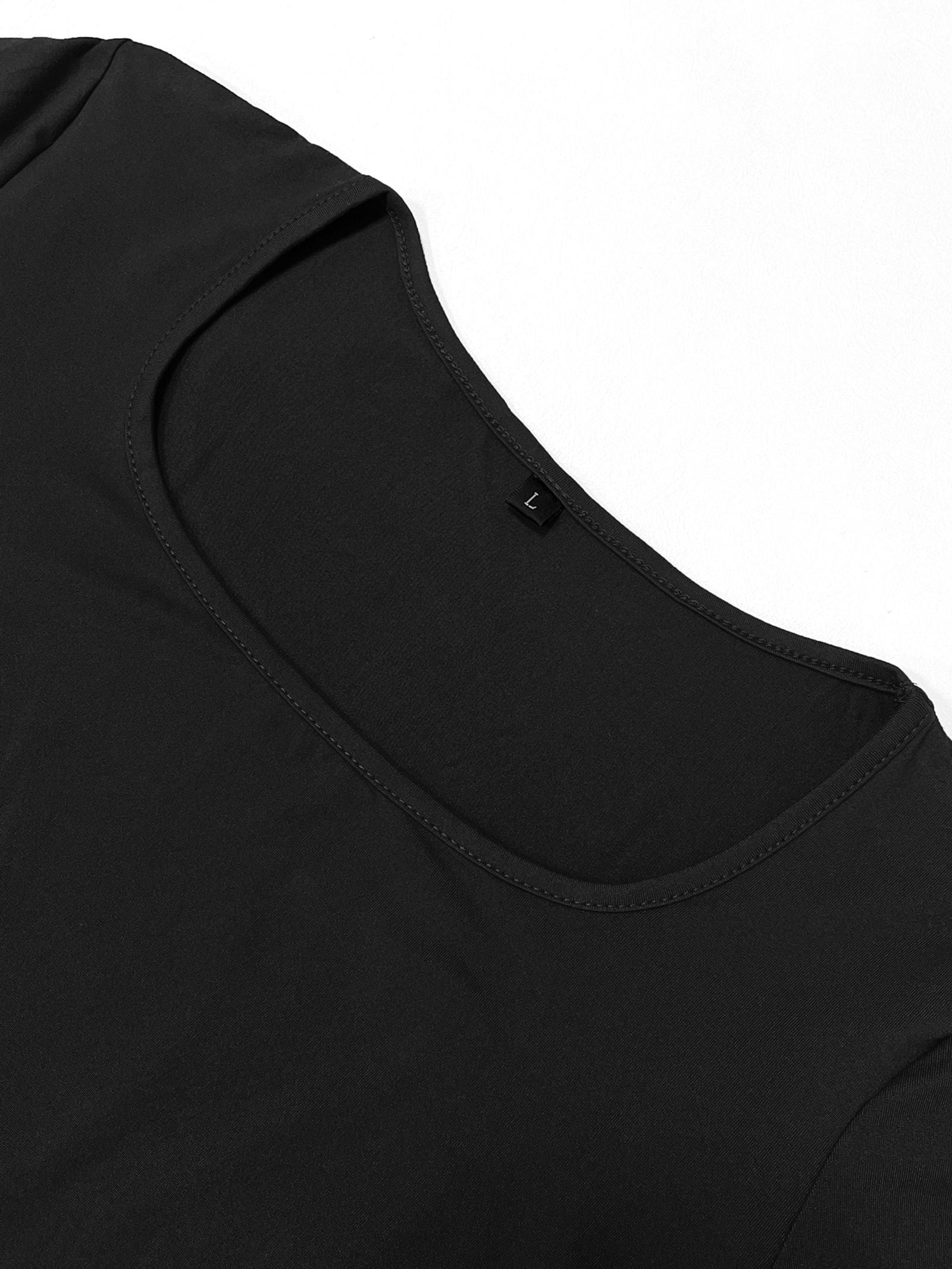 Women's Solid Long Sleeve Bodycon Dress